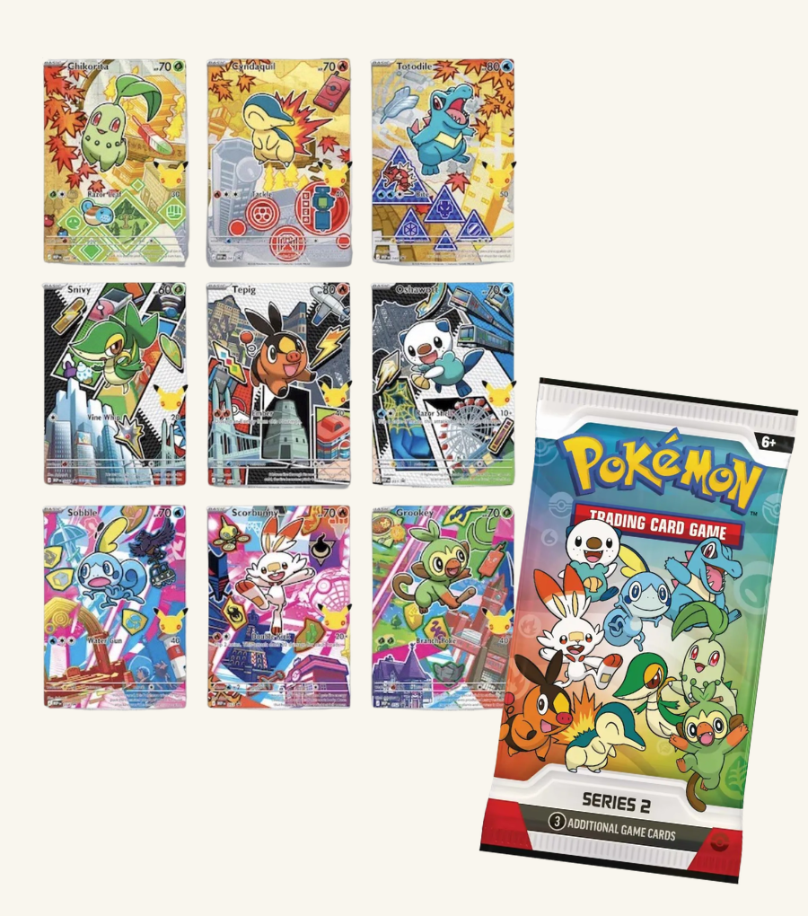 Pokemon First Partner Illustration Collection Series 2