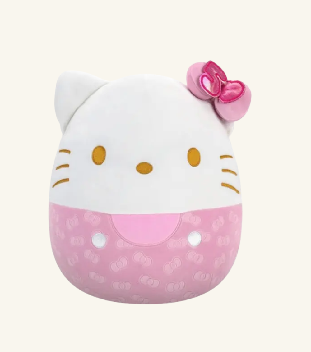 Squishmallow 8" Hello Kitty 50Th Anv. Pink