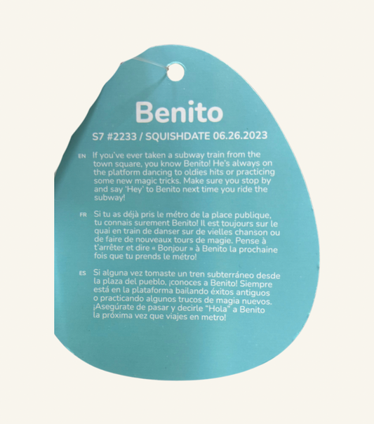 Squishmallow 7.5' Benito