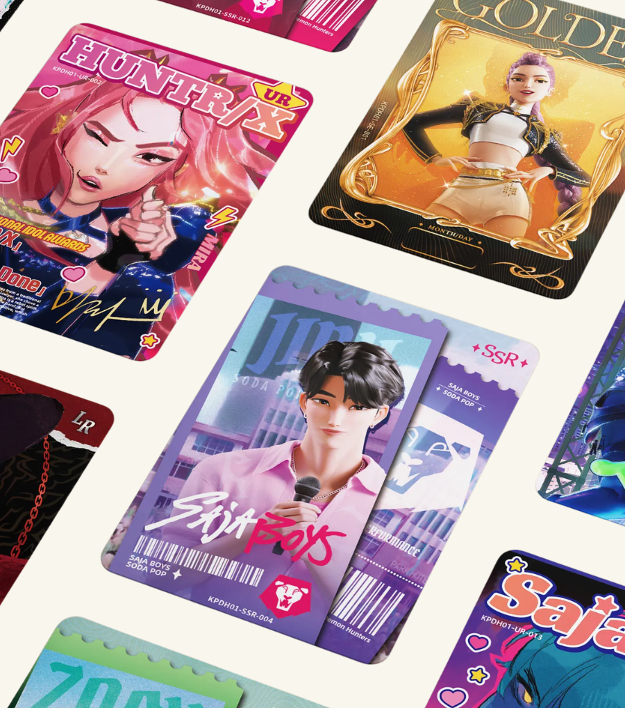 Kpop Demon Hunters-Collectible Foil Trading Cards-Classic Edition