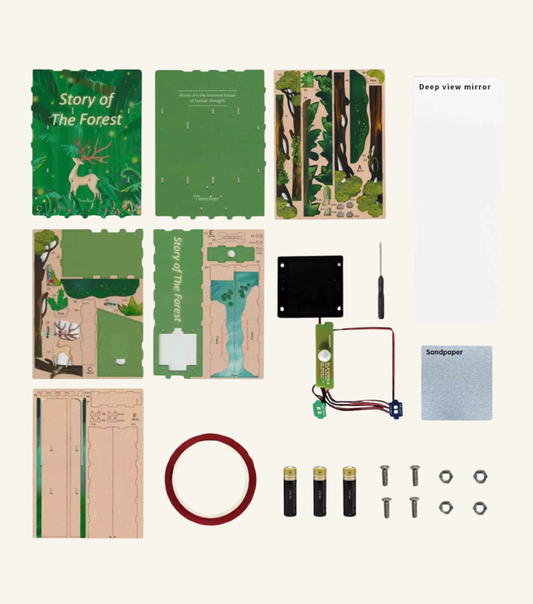 Book Nook - Story Of The Forest Light Up 3D Puxxle