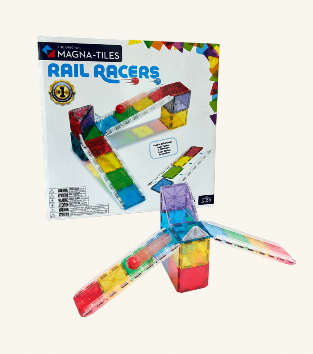 Magna Tile - Rail Racers - 33 Piece