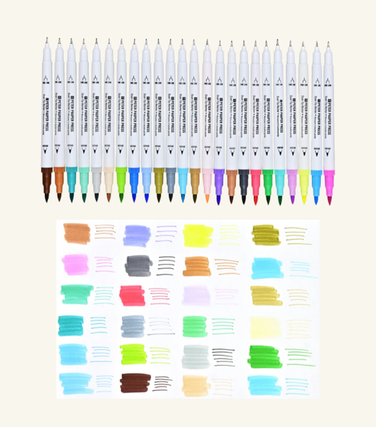 STUDIO SERIES DUAL TIP PASTEL MARKERS