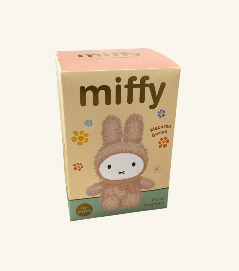 Blind Box Miffy Plush Keyring - Macaron Series