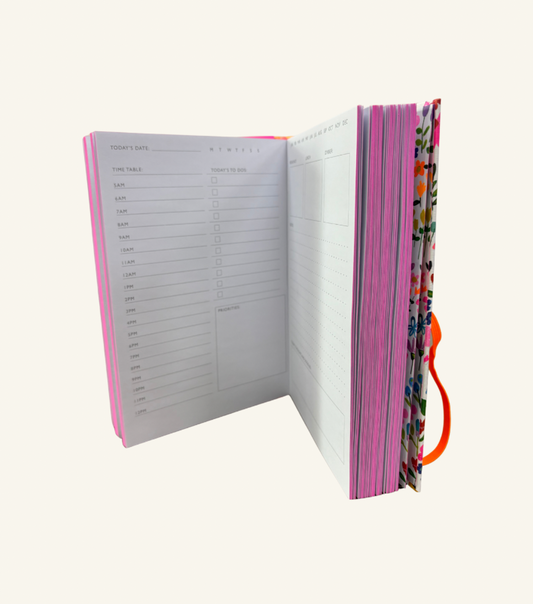 Floral Daily Planner
