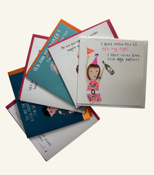 Act My Age - Comedy Birthday Card