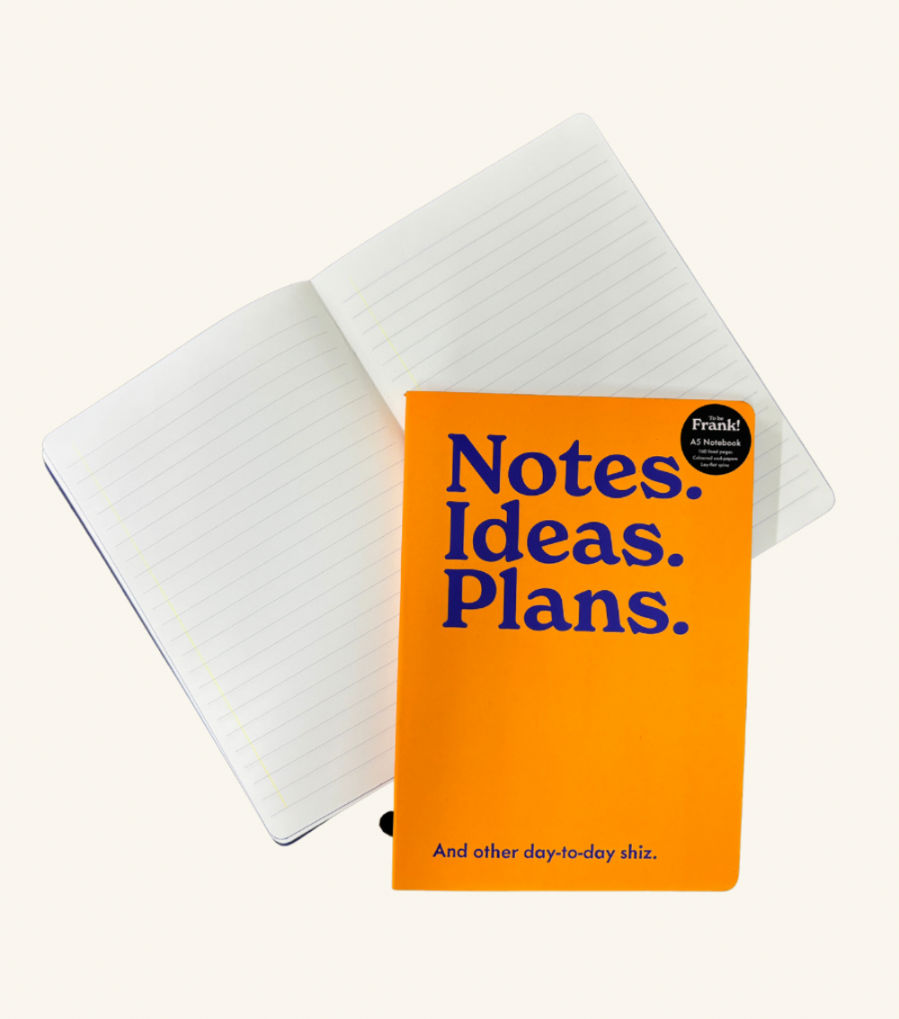 Notes Ideas Plans Notebook