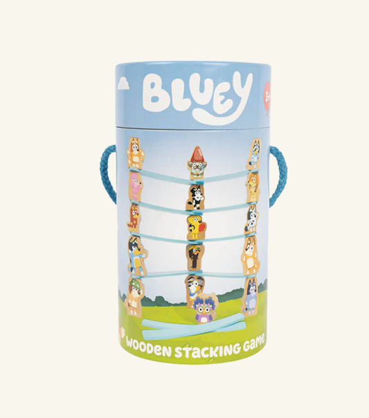 BLUEY WOODEN STACKING GAME