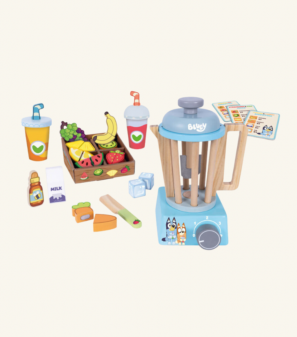 Bluey Wooden Smoothie Set