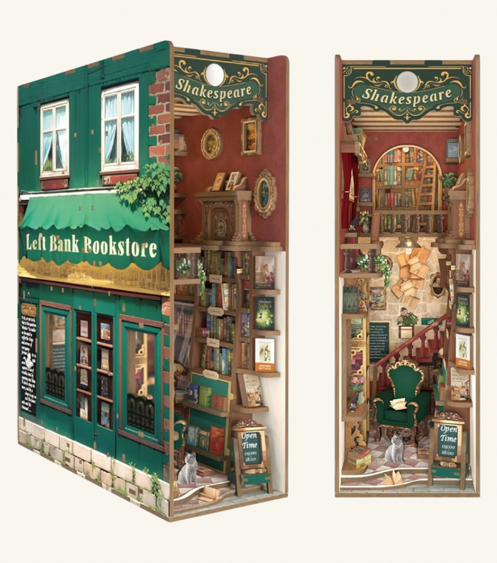 Book Nook - Left Bank Bookstore Light Up 3D Puzzle