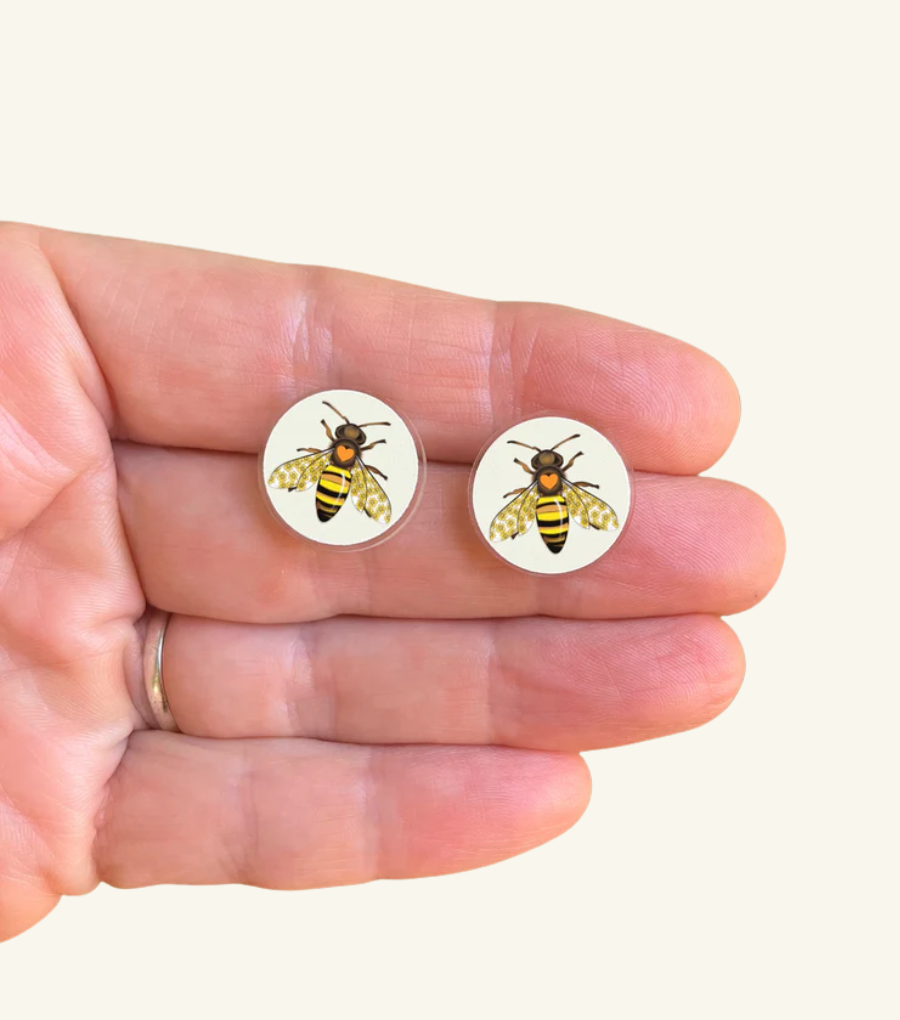 Smyle Designs Native Bee Studs
