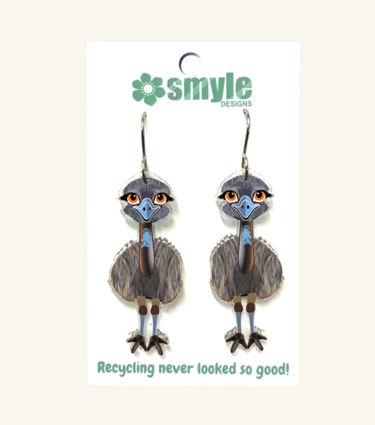 Smyle Designs Emu Earrings