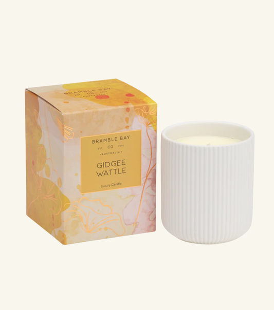 Candle-Native - Gidgee Wattle (White)