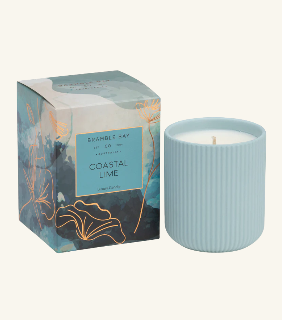 Candle-Native - Coastal Lime (Blue)