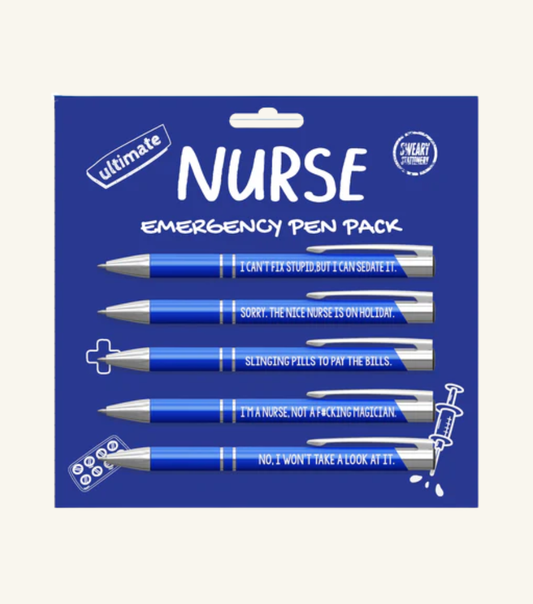 Ultimate Nurse Pen Pack Of Five
