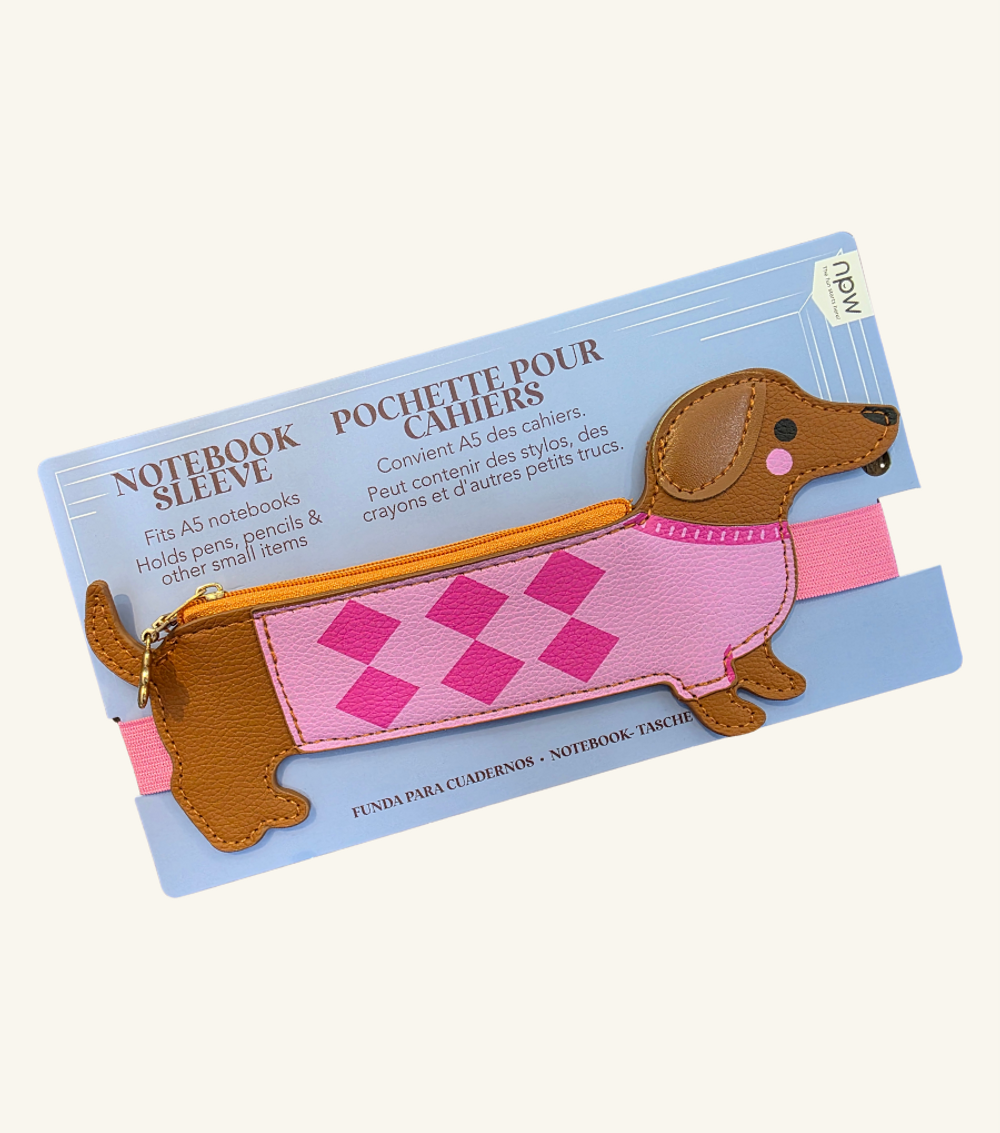 Wiener Dog Notebook Sleeve