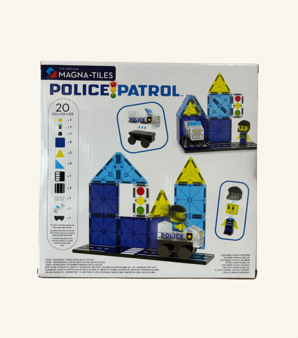 Magna Tile - Police Patrol - 20 Piece