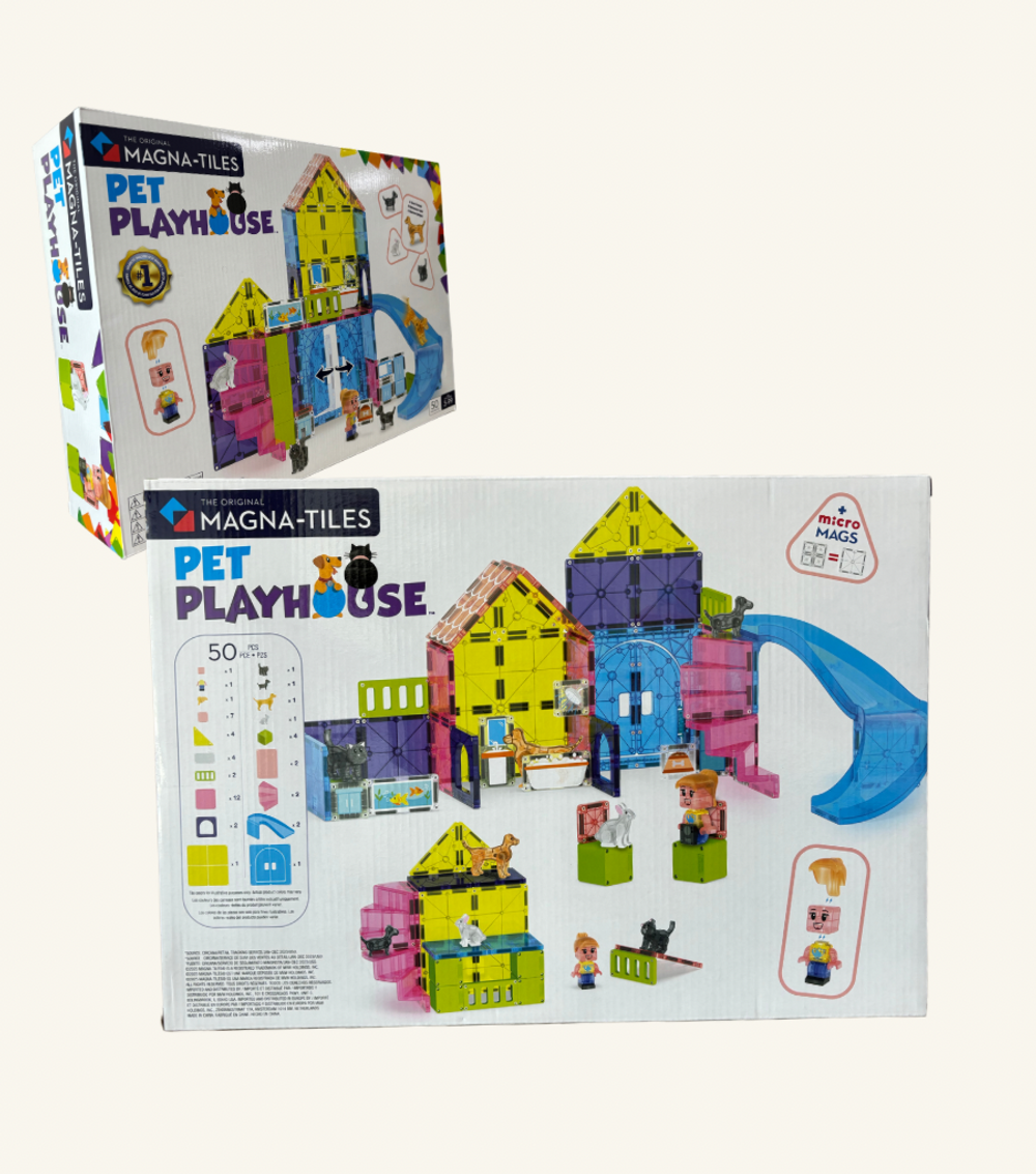 Magna Tile - Pet Playhouse - 50Pce
