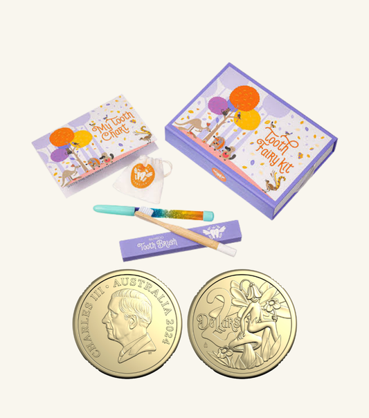 $2 Coin Pack 2025 Unc Tooth Fairy Kit