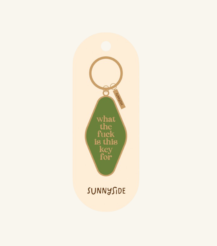 Sunnyside Keyrings Wtf Is This Key For