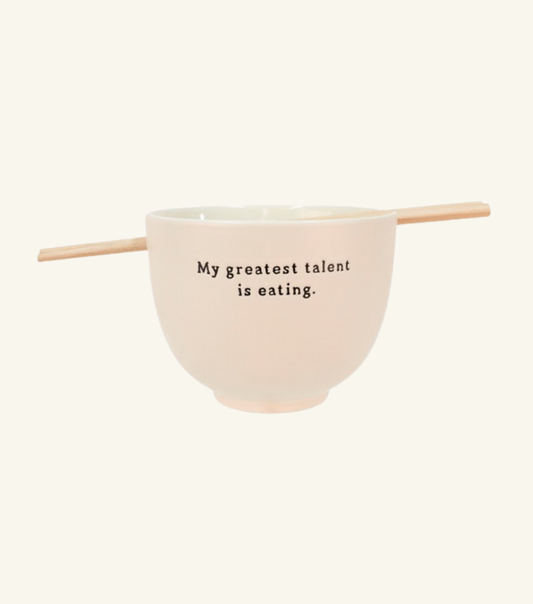 Greatest Talent - Oh Clay Ramen Noodle Bowl