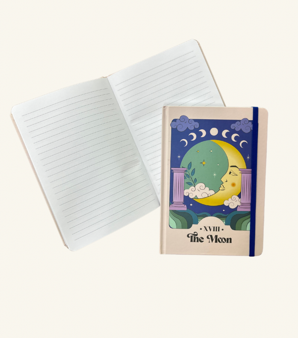 8X6 The Moon Celestial Journal