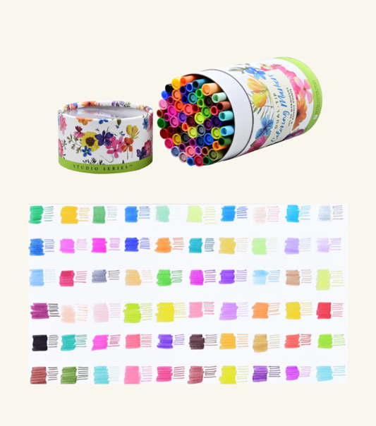 STUDIO SERIES DUAL TIP COLOURING MARKERS 