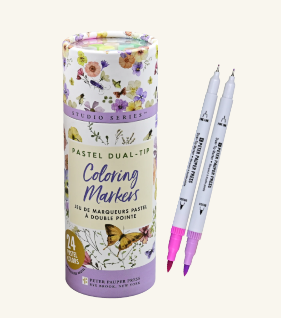 STUDIO SERIES DUAL TIP PASTEL MARKERS 