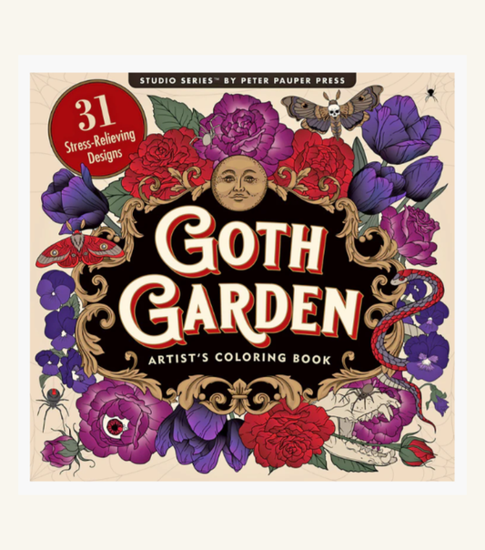 Adult Colour Book - Goth Garden