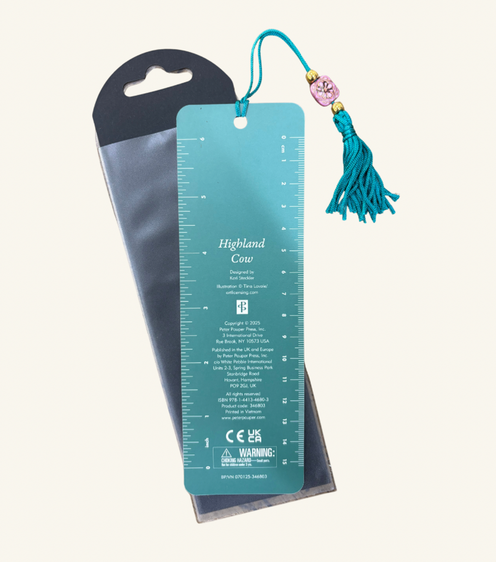 Bookmark - Highland Cow